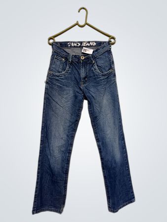 OAKS JEANS Blaue Denim-Jeans