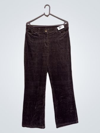Braune Cordhosen