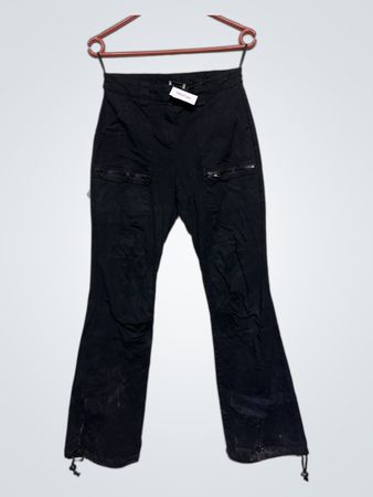 Neue Look Schwarze Cargo-Hose