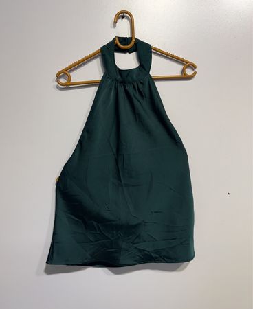 BIKBOK Damen grünes Neckholder-Top
