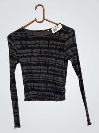 Langarm-Tie-Dye-Oberteil