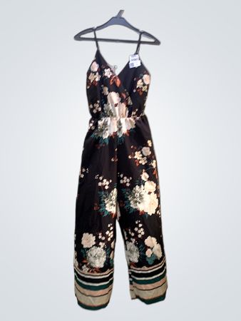 FaithVintage Floral Jumpsuit