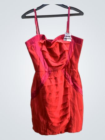 FaithVintage Träger Rüschenkleid