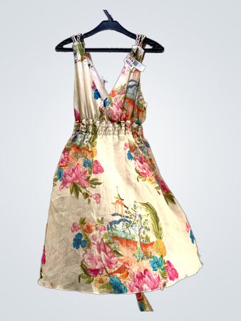 FaithVintage Floral Print Dress