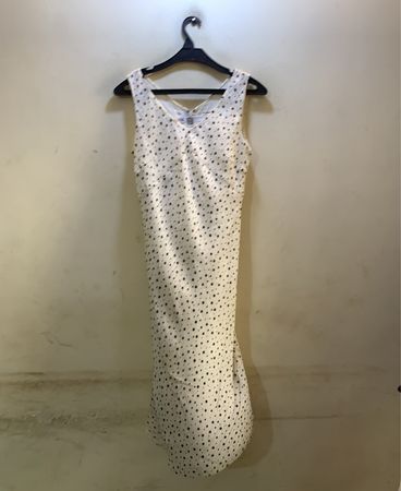 En Quилде{Atexte Polka Dot Maxi Dress