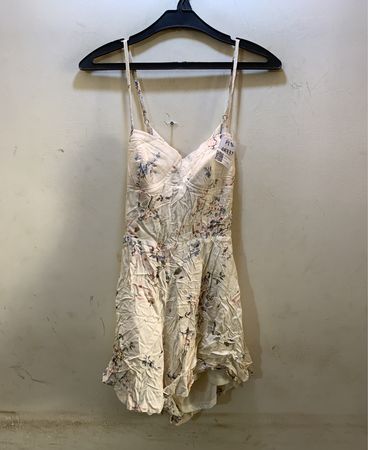FaithVintage Floral Print Romper