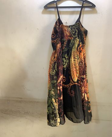 FaithVintage Kleid mit Paisleymuster