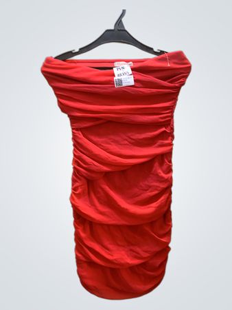 ARDENE Rüschenträgerloses Kleid