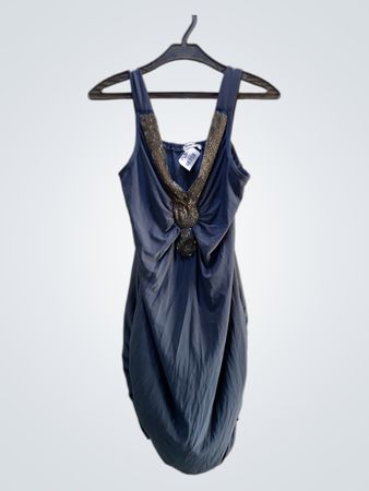 TANK Blue Verziertes Kleid