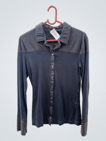 MARCCAIN SPORTS Schwarzes Hemd mit Knöpfen