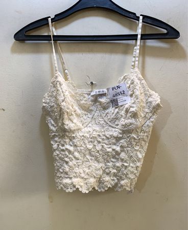 Amisu Spitzen-Cami-Top