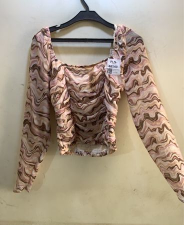 FaithVintage Raffung Netzoberteil