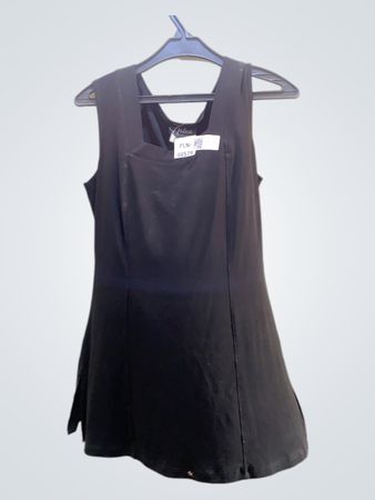 Artex Fashions Schwarzes Ärmelloses Kleid