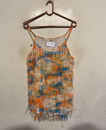 Golden Days Paris GD Fringe Tank Top
