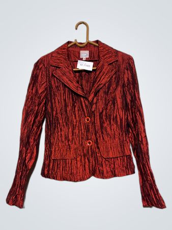 ALA Rote Strukturierten Blazer