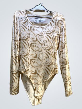 Langarm-Bodysuit mit floralem Muster