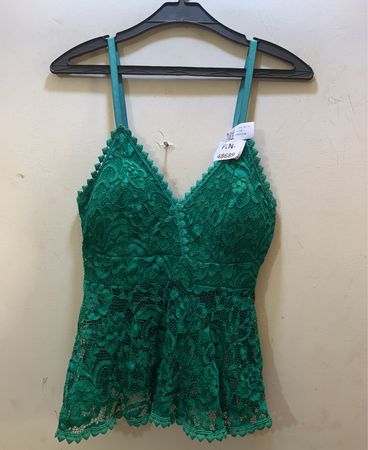 FaithVintage Grün Spitze Camisole mit PIN-48689