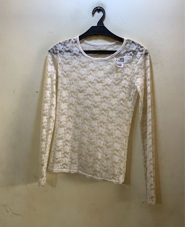 FaithVintage Spitze Langarmoberteil