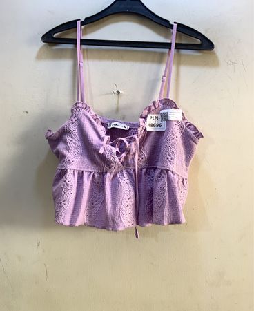 Lila Spitzen-Cami-Top