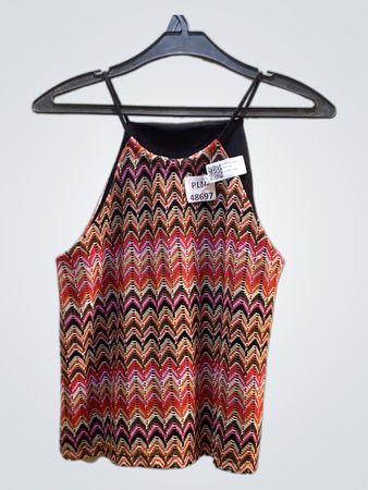 Damen Tanktop mit Zickzackmuster