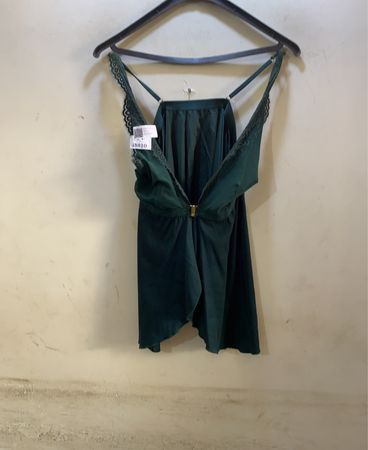 FaithVintage Grüner Spitzenbesatz Slip