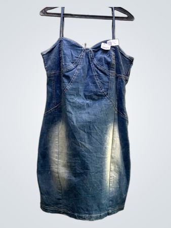 FaithVintage Denim Kleid