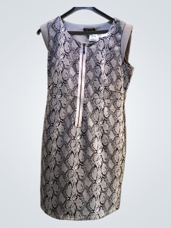 Gemelli Collection Snake Print Dress