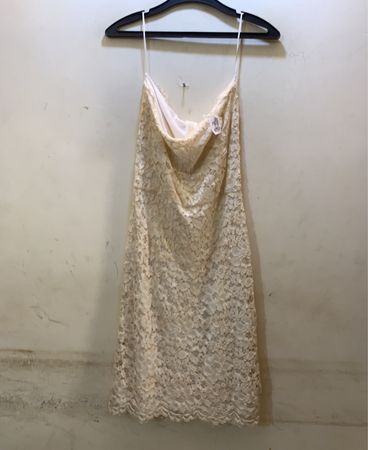 FaithVintage Spitzen Slipkleid