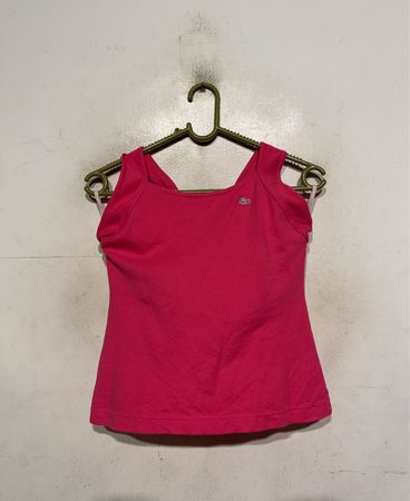Lacoste Pink Tank Top