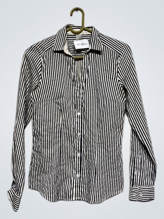 Gestreiftes Button-Up Hemd