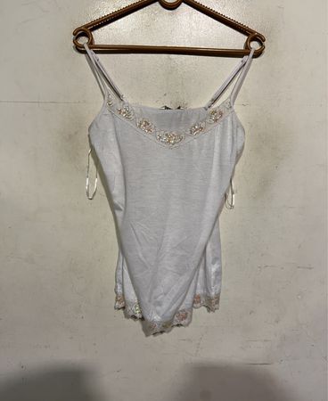 George White Paillettenverziertes Cami-Top