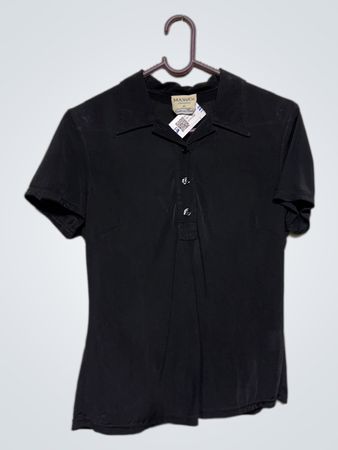 MAX & Co. chemises schwarzes Kurzarmshirt