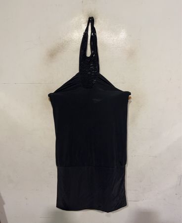 Lindsay Moda Black Halter Dress