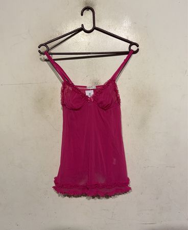 Oysho Pink Babydoll Lingerie