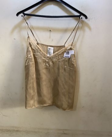 H&M Spitzenbesatz Cami Top