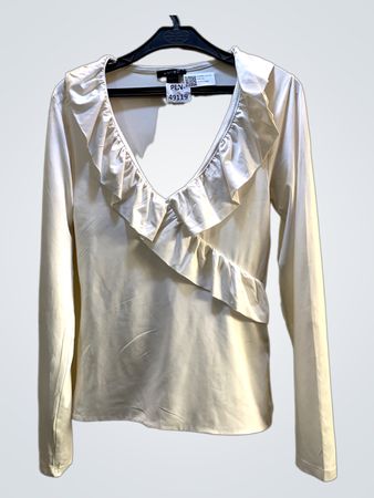 Amisu Langärmliges Rüschenshirt