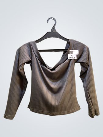 FaithVintage Off Shoulder Long Sleeve Top