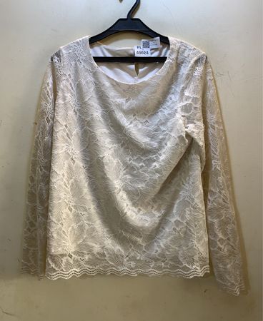 FaithVintage Spitze Langarmoberteil