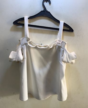 Topshop Cold Shoulder Top