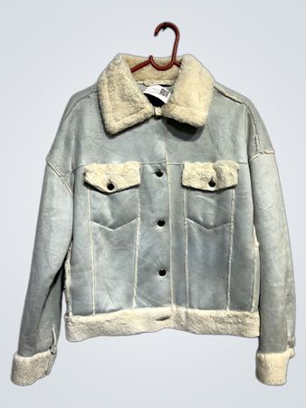Lefties Outerwear Blaue Jacke