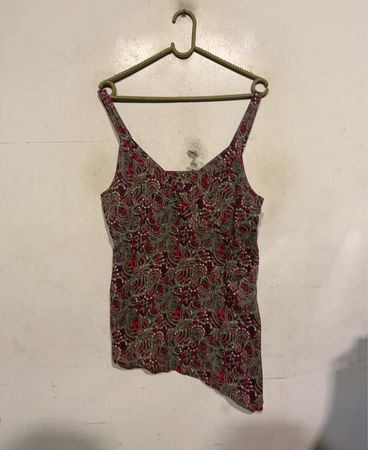 Damen ärmelloses Tanktop mit Wirbelmuster