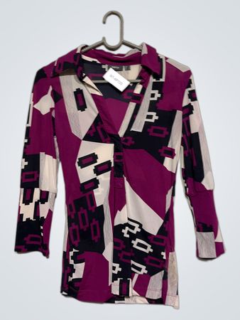 MEXX Geometric Print Button-Up Shirt