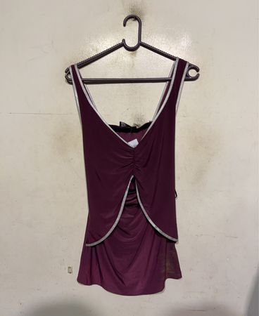 HEADGIRL Lila Rüschen Tanktop