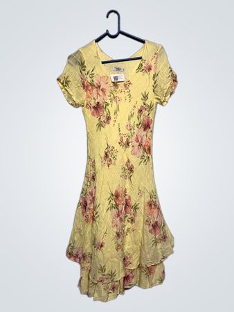 Mode-Highlight Floral Print Rüschenshirt
