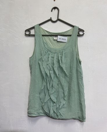 Vero Moda Ärmelloses Rüschentop