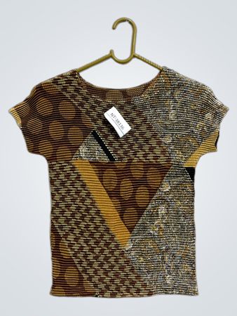 Falten Patchwork Top