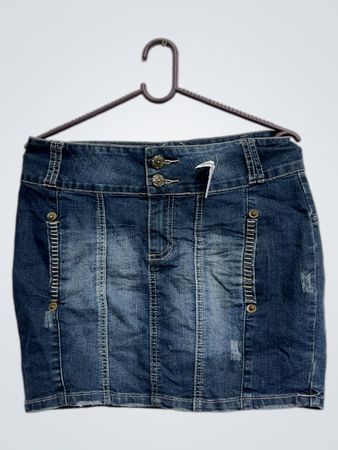 Unic DNM Damen Denim Minirock
