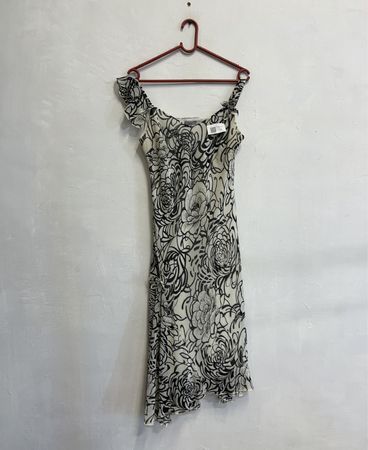 Speziale Blumenmuster Kleid