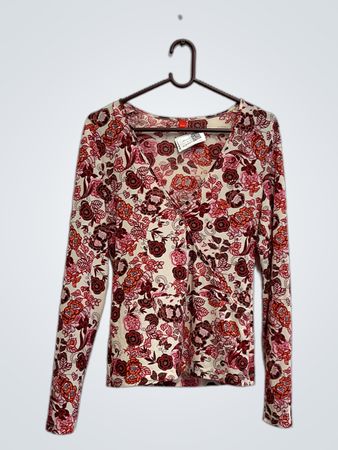 Esprit Floral Print Long Sleeve Top
