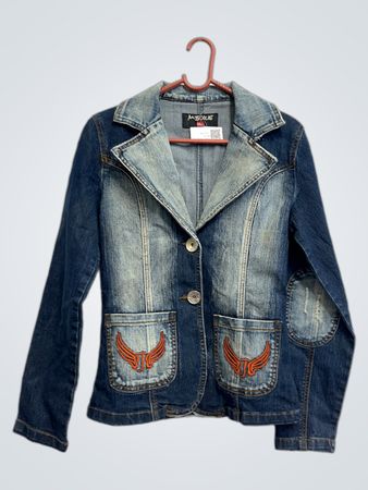 MISSOLIE Denimjacke mit Flügeltaschen
